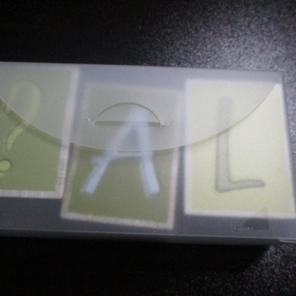 Alphaletterz Stencils & Adhesive Stencils - 2 sets